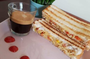 Butter garlic cheese bites/Breakfast recipe/Sandwich bites/veg sandwiches