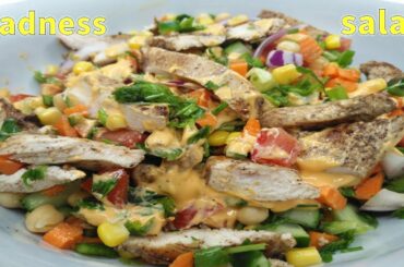 For the First Time The Best Healthy Salad Recipe With Chicken You Eat In Your Life| For Weight Loss