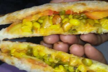 Tangy Sprouts Sandwich |  स्प्राउट्स सैंडविच | Healthy food.