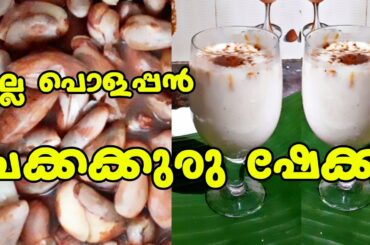 Chakkakkuru shake recipe in malayalam.Trending healthy jack fruit seed milk shake with boost