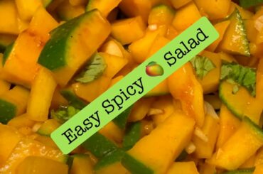 Mango 🥭 salad - Quick prep/Healthy and Nutritious