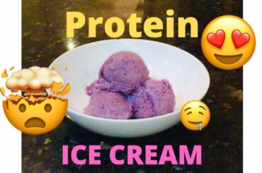 PROTEIN ICE CREAM RECIPE!!! // zero sugar