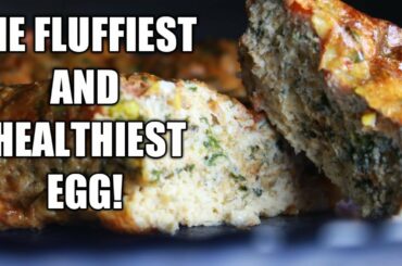Learn how to make the Fluffiest and the Healthiest Egg| Easy healthy breakfast | Low fat