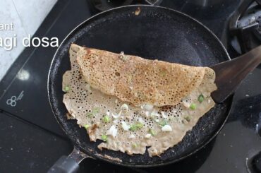 Crispy Ragi (finger millet) dosa / Instant healthy dosa / best weight loss recipe / Healthy home