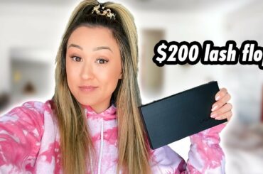 $200 at-home lash extension FLOP