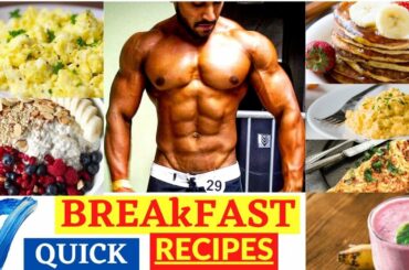 7 Quick & Healthy Breakfast Options for the Week ( Build muscle or lose Fat )