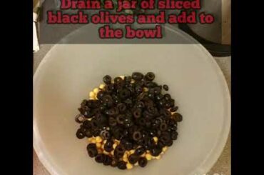 Recipe for Warm Mediterranean Rice and Chickpea salad - Vegan dinner idea