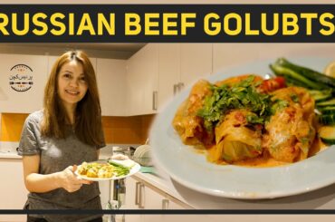 Russian Beef Golubtsi | Cabbage Rolls ( incredibly healthy and delicious recipe )