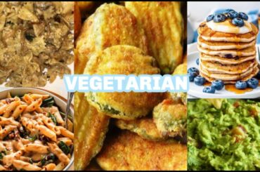 VEGETARIAN/VEGAN FOOD IDEAS