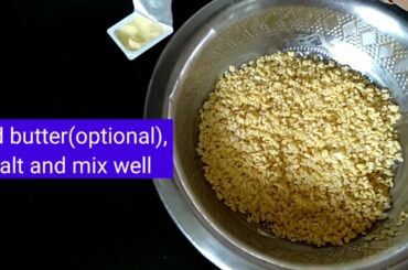 Only 2 items, healthy snack, kids love_no oil in lockdown _Moong dal namkeen