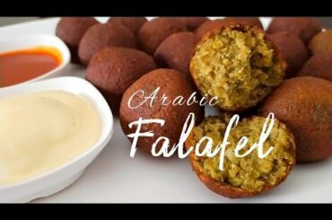 Arabic falafel recipe/Healthy snacks recipe