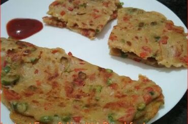 Instant Easy Breakfast Recipe || Atta Chella Recipe || Healthy & testy Breakfast || Veg Paratha