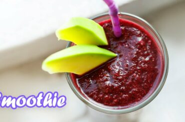 Healthy Smoothie Recipes - Strawberry Spinach - Avocado Smoothie - How to Make Smoothie