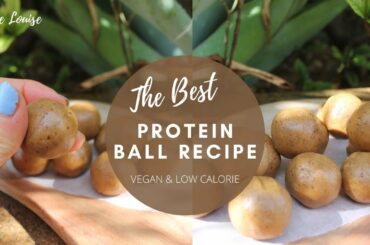 The ONLY Protein Ball Recipe You need | Low Calorie, High Protein & Vegan! 🌱