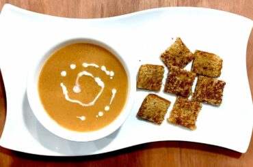 Homemade creamy tomato soup | Indian style tomato soup recipe | Healthy tasty tomato soup