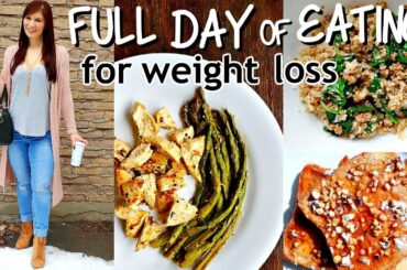 My NEW WEIGHT LOSS MEAL PLAN (Full Day of Eating In Quarantine)