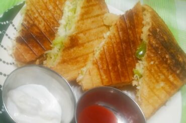 Cabbage cream sandwich | Quick and Easy Evening snack|Morning Easy breakfast recipe| cabbage recipe