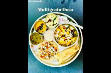 Multigrains Protein-richDosa|Dosa with twist|Healthy breakfast recipe