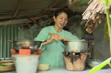 COOKING WITH MY MOM | Delicacies from Snakehead | Healthy Foods | Village Food