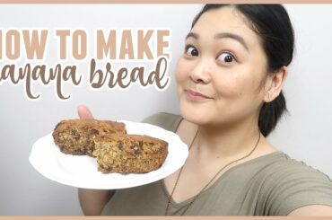 EASY & Delicious Banana Bread Recipe (with a twist 😉)
