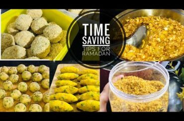 Time Saving Tips for RAMADAN| Frozen snacks recipes & tips |TasteTours by Shabna hasker