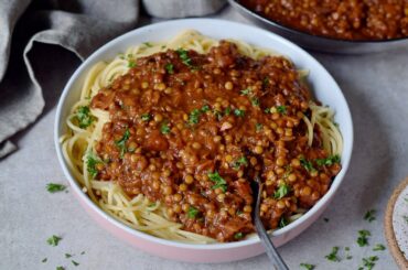 Vegan Bolognese Sauce Recipe | Easy & Healthy Lentil Bolognese