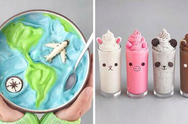 8 Irresistible Fruity Smoothie bowl | Easy Dessert Recipes | Yummy Cake Decorating Tutorials