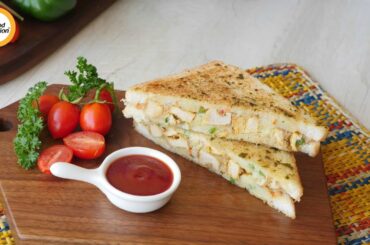 Chicken Potato Sandwich Recipe By Food Fusion