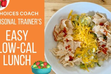 Easy Low-Calorie Lunch 🥗 [Only 220 Calories] | Buffalo Chicken Salad | Choices Coach | Food Episode
