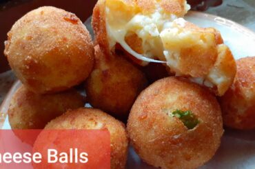 Cheese Balls Recipe Easy||Party Snacks Ideas||how to make cheese potato balls||Ramadan Recipes