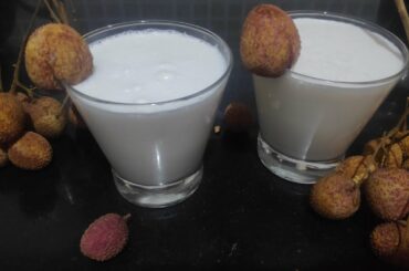 Litchi milkshake recipe/ಲಿಚ್ಚಿ ಮಿಲ್ಕ್ ಶೇಕ್ (ಕನ್ನಡ) Only 3 ingredients/ healthy , tasty/quick n easy