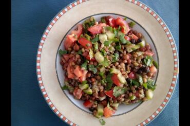 Protein salad | whole Grains Salad | weight loss Recipe || Jigs TV