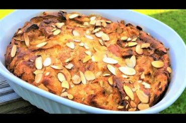 Croissant Bread Pudding Recipe | You got stale bread then make this pudding | Easy Quick Dessert