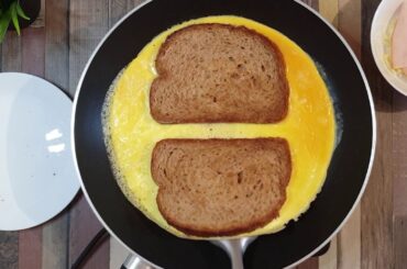 Bread Omeletta | French Recipe Omeletta.