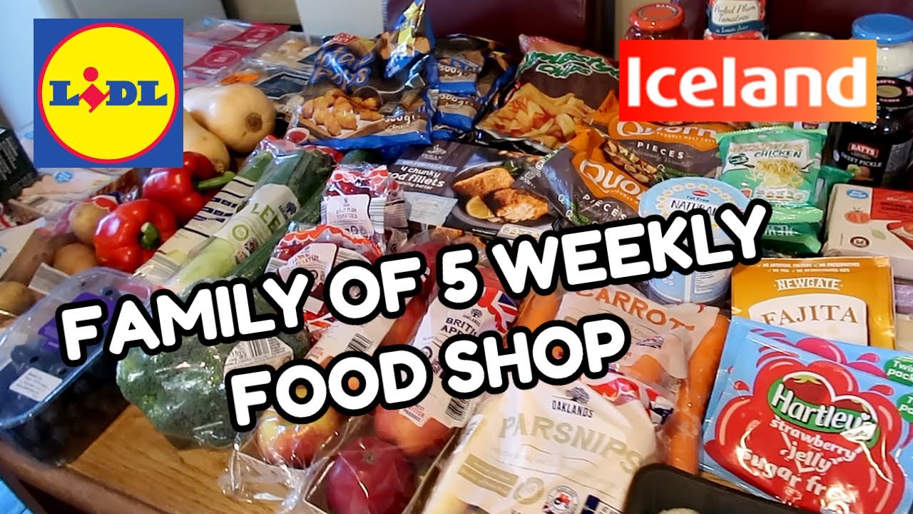LIDL & ICELAND GROCERY HAUL ~ FAMILY OF 5 💙 LIDL & ICELAND GROCERY HAUL ~ FAMILY OF 5 💙