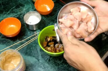 Homemade chicken recipe || Tawa chicken || Healthy dish No Fat No Oil || Stick tawa chicken