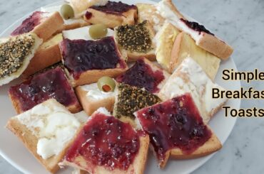 Simple Breakfast ideas| Sehri toasts,  خبز محمص السحور