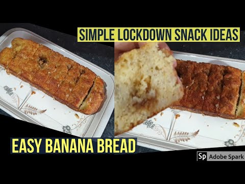 Easy Banana Bread | Lockdown | Snack ideas | Leftover Banana #lockdown #snack #UK #Scotland Easy Banana Bread | Lockdown | Snack ideas | Leftover Banana #lockdown #snack #UK #Scotland