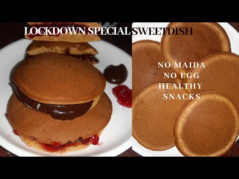 2 min sweet recipe / lockdown sweetdish without maida,egg / quick breakfast recipe /evening snacks 2 min sweet recipe / lockdown sweetdish without maida,egg / quick breakfast recipe /evening snacks