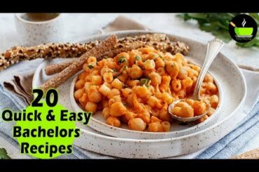 20 Quick & Easy Bachelors Recipe |Lockdown Recipes | 20 Easy Dinner Recipes | Dinner Ideas