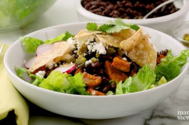 Taco Salad with Sweet Potatoes - Martha Stewart