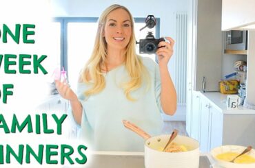 7 FAMILY MEAL IDEAS  |  A WEEK OF DINNERS  |  Emily Norris