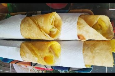 How to Make Egg Roll Recipe | Easy & Healthy Egg Rolls | Homemade Egg Roll Recipe in Hindi