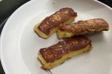 Banana Bread Toast( instant healthy & testy breakfast )