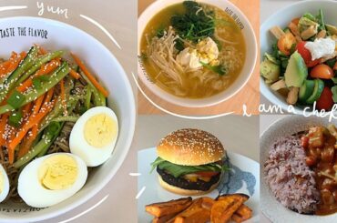 delicious & nutritious meal ideas + grocery haul (vegetarian) 🥑