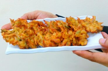 Ramadan Special Variety Ullivada Recipe | Healthy Vada Recipe Malayalam