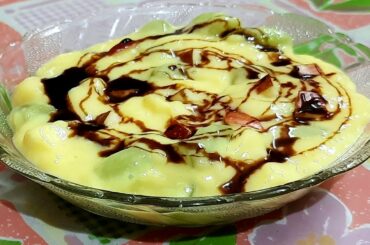 Chocolaty Mix Fruit Custard | Healthy Custard | 2 Min Recipes | Health and Taste |