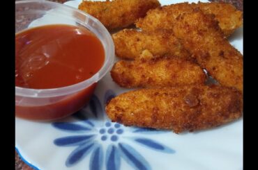 POTATO STRIPS FRY || SIMPLE EVENING SNACKS RECIPE || HEALTHY SNACK FOR KIDS || CRISPY  POTATOES...