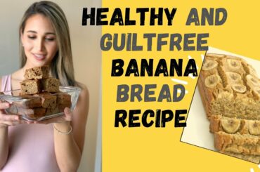 How to bake Healthy and Gluten free Banana Bread - Refined Sugar free
