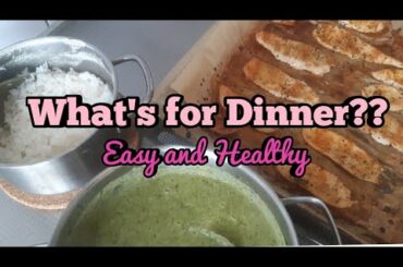 What's For Dinner ||Healthy And Easy Weekday Meal || Toffee fam vlogs